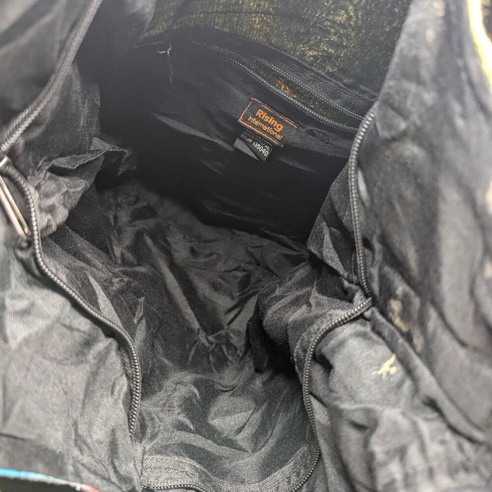 Boho Patchwork Multi Colored Hobo Bag - image 7